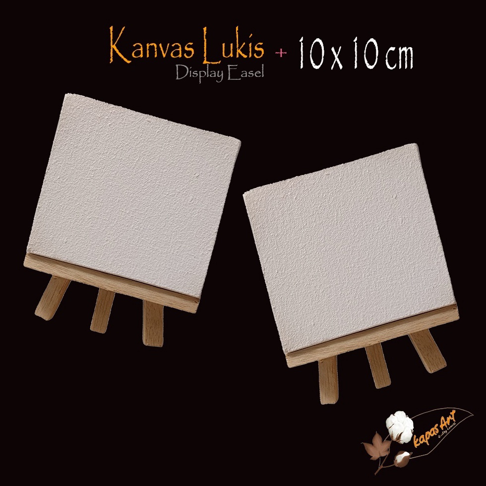 

KCHDL Kanvas Lukis + Display Easel 10x10 Siap Pakai ➭Best Product