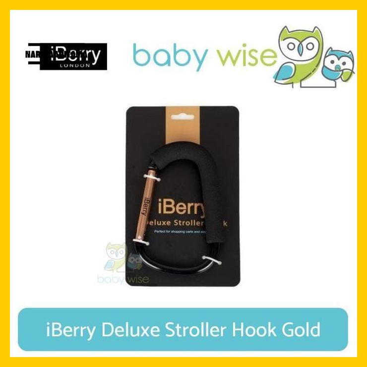 iBerry Deluxe Stroller Hook Gold nariyaaritama