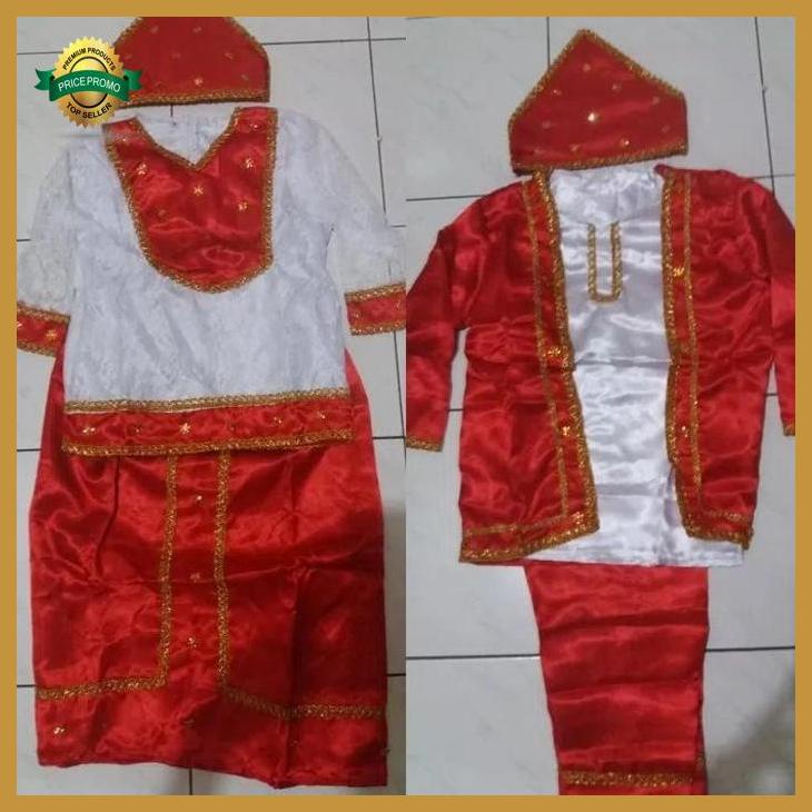 Pakaian adat maluku // baju Maluku anak Lk - Pr size S - M alvidnita_