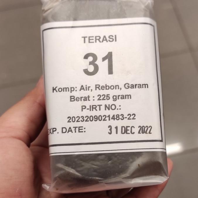 

31 terasi rebon 225gr