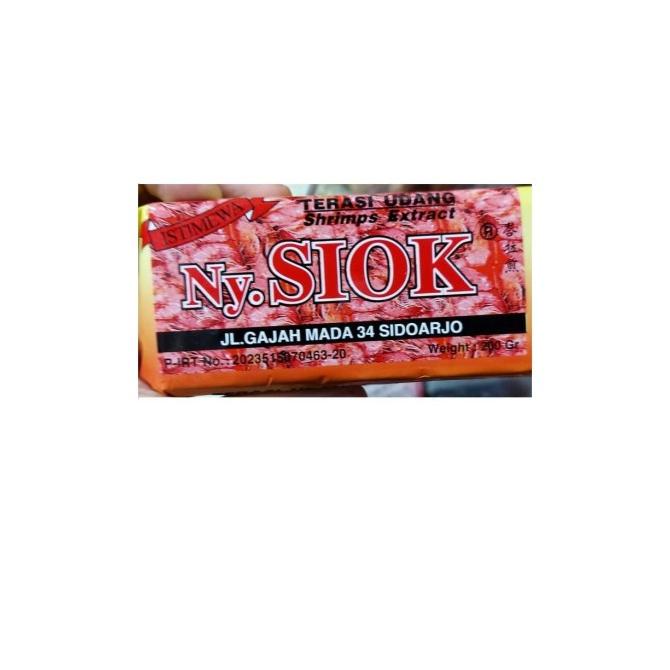

Terasi Udang Ny. Siok kemasan 200 Gram