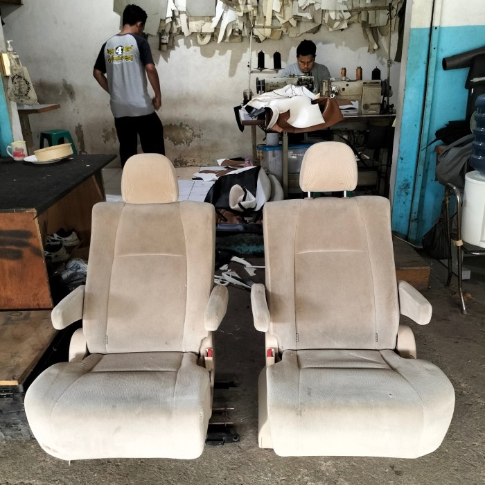 {Bekas} MURAH Jok Copotan Captein Seat Alphard Ori Rubahan Murah