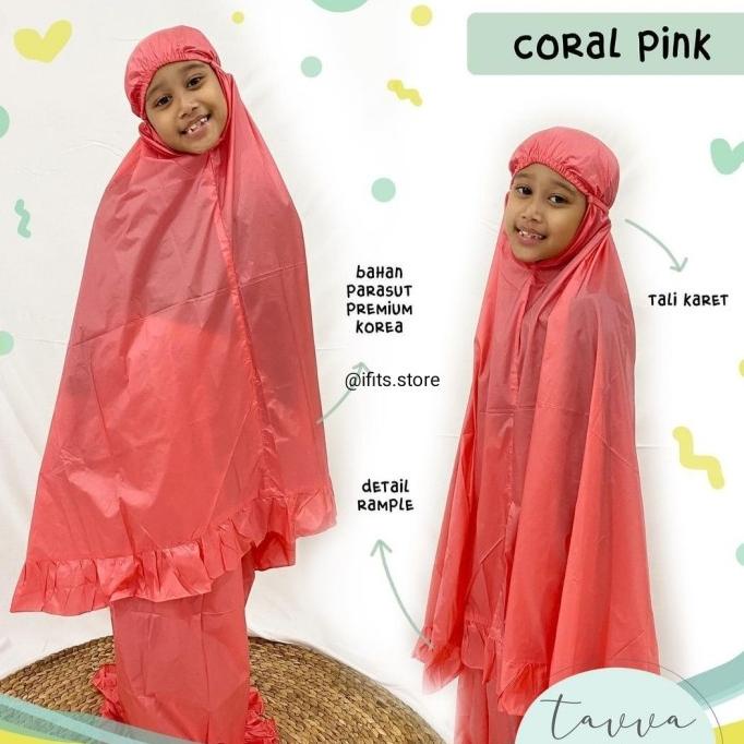 Tavva Mukena Travel 2 in 1 Anak Kids