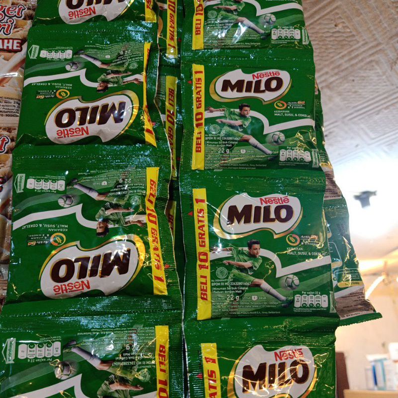 

Milo bubuk Renceng 22g isi 10