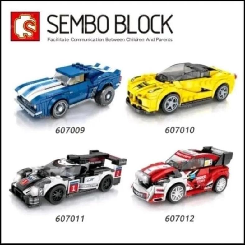 Sembo Block Famous Car
