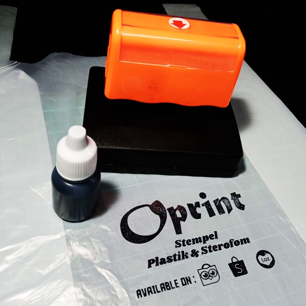 

[89K] Stempel Untuk Plastik | Stempel Permanen Waterproof Dijual Murah