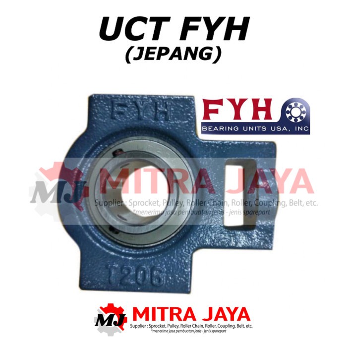 UCT 201 FYH JEPANG BEARING 12 MM PILLOW BLOCK KLAHER LAHAR LAHER 12MM MILI DUDUK