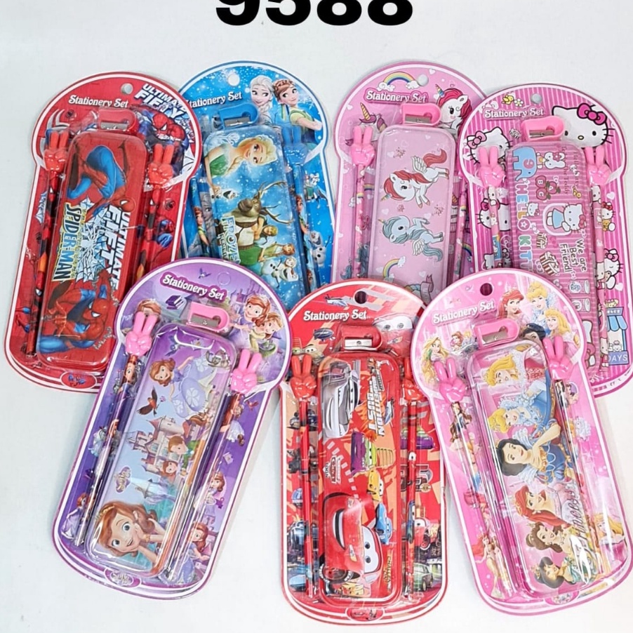 

HJKZ7016㊏ Stationery set / Alat tulis set /Paket alat tulis /Stationery set 9588 ㊠