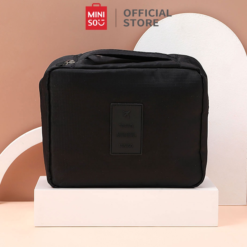 MENARIK MINISO Tas Penyimpanan Travel Bag Multifungsi Baju Praktis Organizer Pouch Makeup Organizer