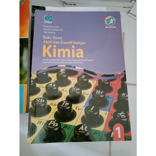Buku Kimia kelas 10 SMA