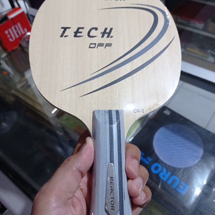 Terlaris Kayu Tenis Meja Reactor Tech Off Original