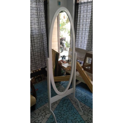 Standing mirror Elips 45x155 cm ( order Makassar )