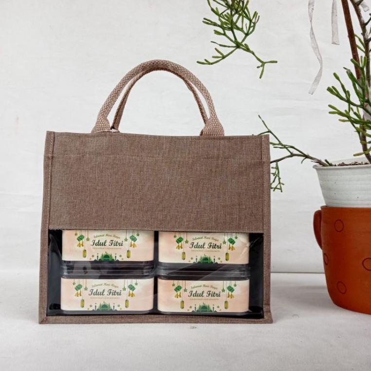 

Promo Tas Hampers Size M | Tas Hampers Lebaran | Hampers | Tas Kanvas