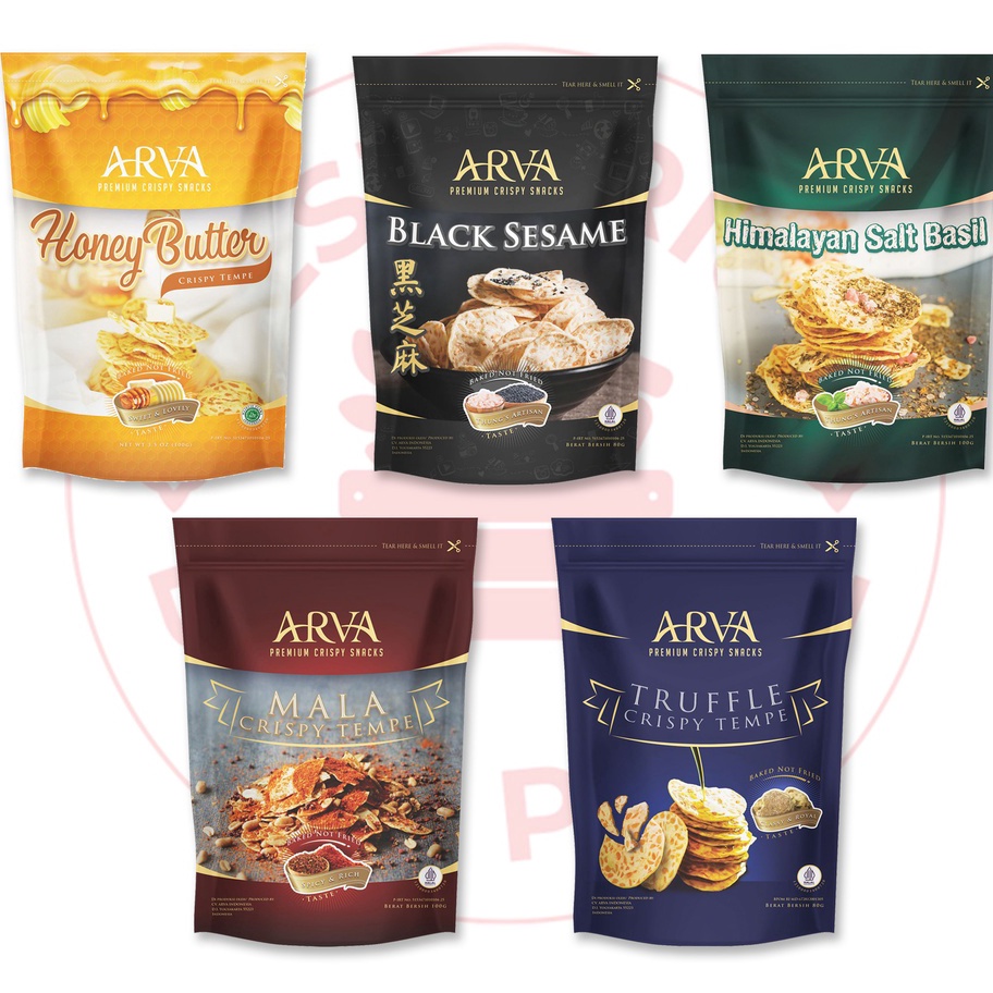 

Terbaru ARVA - SEMUA VARIAN CRISPY TEMPE SNACK - 80/100 GR (PREMIUM & HALAL) Promo