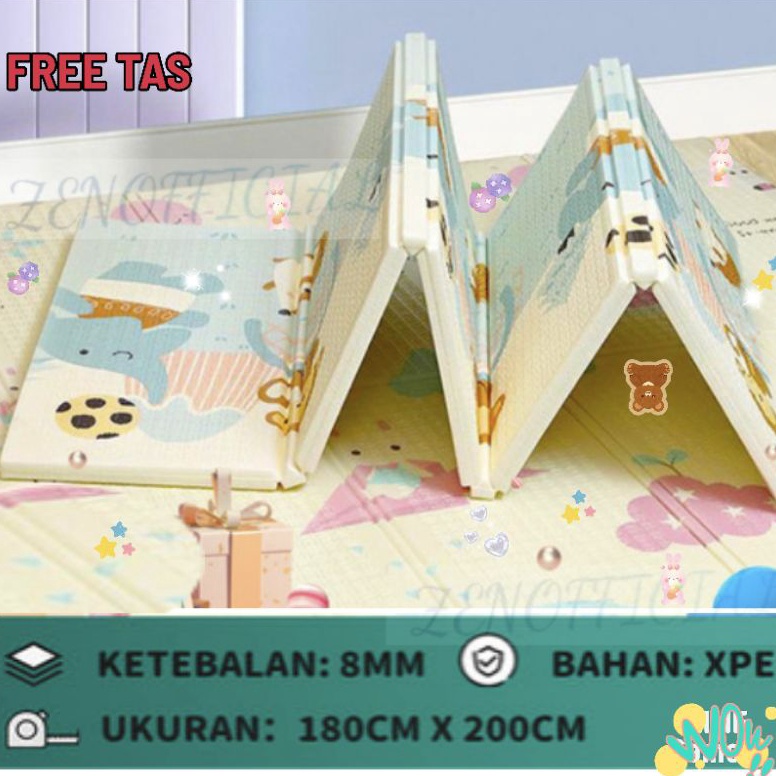 Murah.. Karpet Playmate Lipat Anak 180x200 8mm