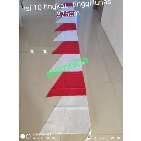 Trend Umbul Umbul Bendera  Merah Putih 10 Mata 