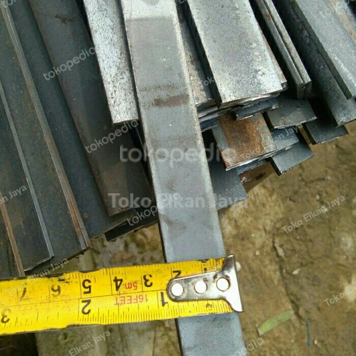 Plat Strip Besi Tebal 3mm Lebar 20 mm