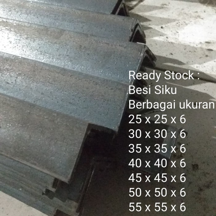 SIKU 40 X 40 X 6 STD Variant , Besi Siku, Angle Bar, Besi L 4 x 4