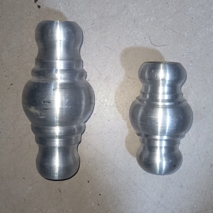 Ornamen Pagar Besi Lampion MP ALUMINIUM Bubut