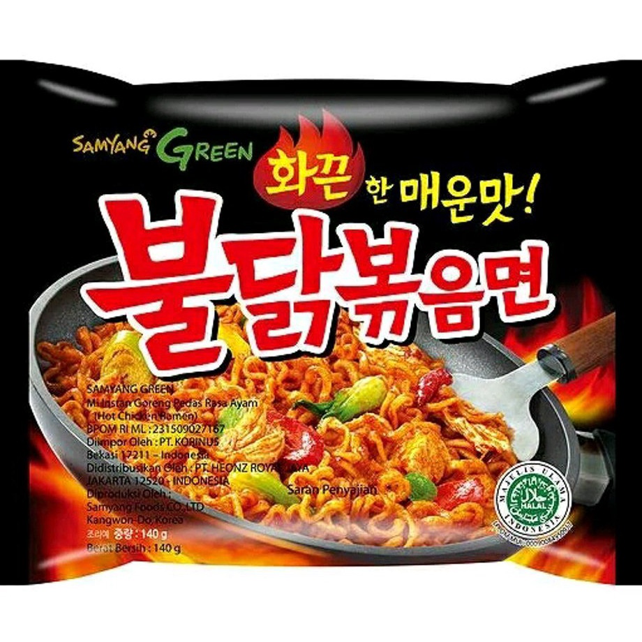 

➝Kirim Sekarang➾ 6PPRS SAMYANG Green Hot Chicken Ramen ed April 2024 termurah! Halal! P87 ⁂Terlaku.