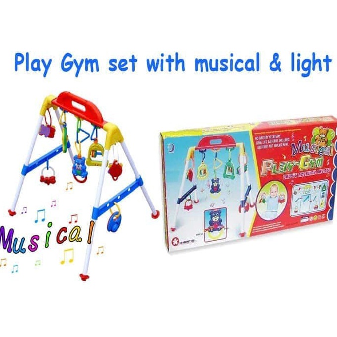 Langsung Kirim!.. (PROMO) Baby musical play gym / musik mainan rattle bayi anak playgym