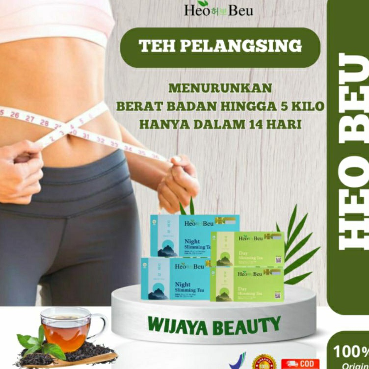 

ORIGINAL% Heo Beu Original Slimming Tea Teh Pelangsing Herbal Penurun Berat Badan Alami Minuman Diet BPOM Tanpa Efek Samping