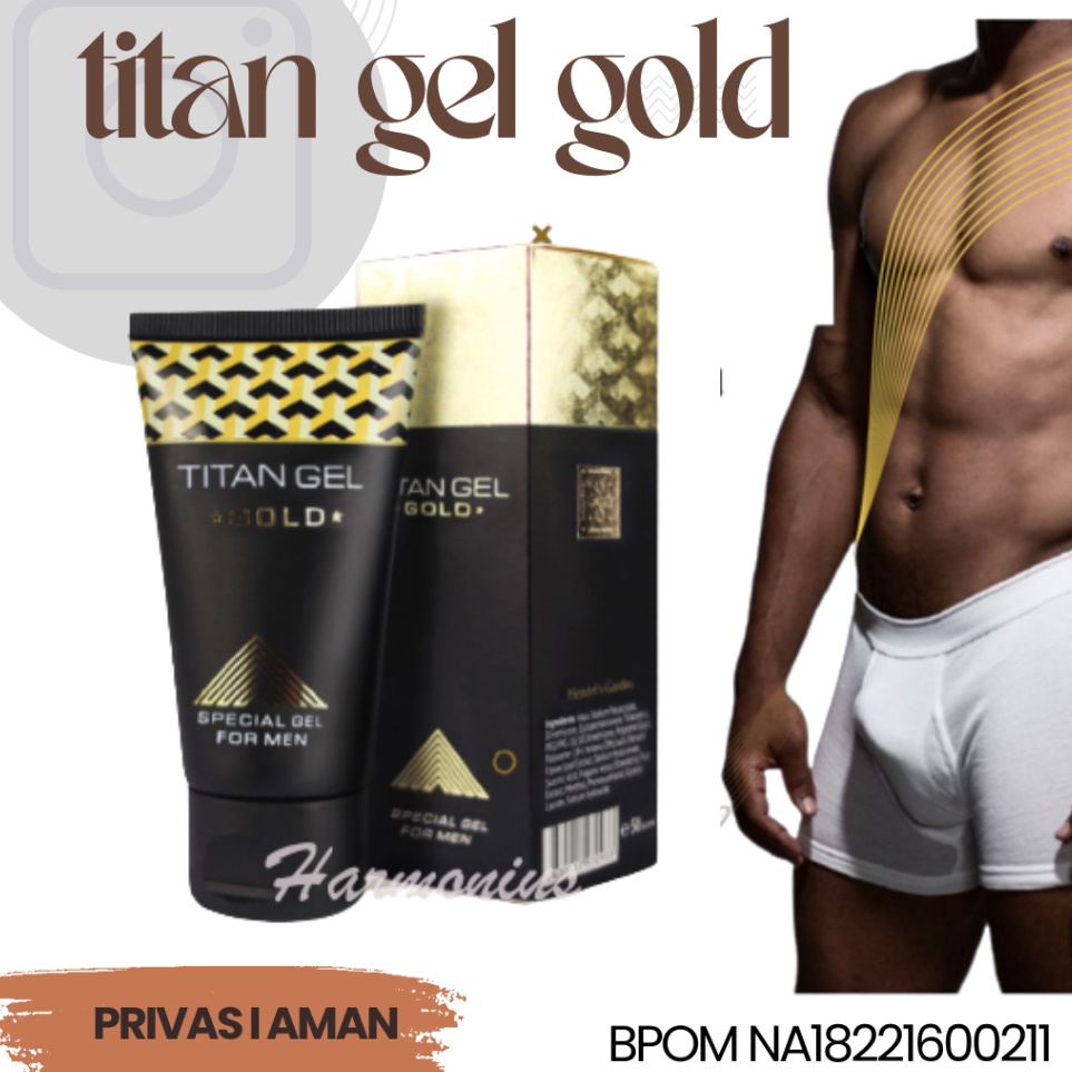 Diskon↓ 0NCDS NEW PRODUK TITAN GEL GOLD ASLI ORIGINAL PENAMBAH UKURAN DAN PERFORMA I42 ➚Paling Popul