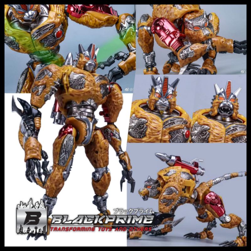Transart Cheetor Transmetal BWM-09 Beast wars Cheetor action figure