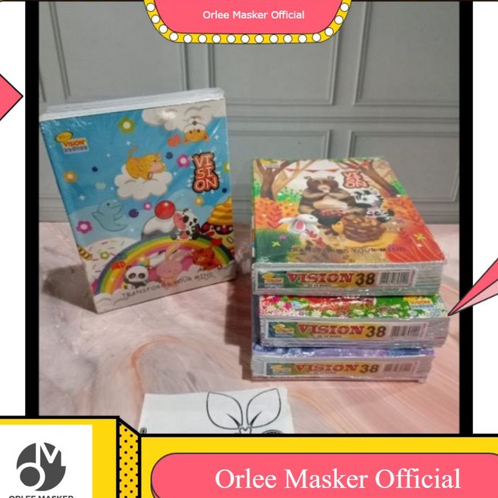 

FTYR7063 Star 6.6 BUKU VISION 38HLM 1 LUSIN (10 BUKU) TERMURAH ORIGINAL
