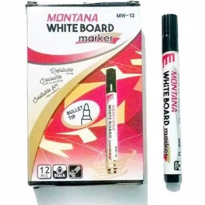 

Terlaku... 12 pc/ 1 pack SPIDOL WHITE BOARD MONTANA