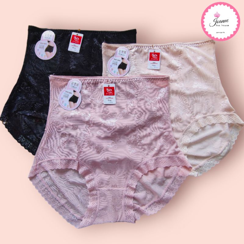 Elena Celana Dalam Transparan Highwaist Pisak Tinggi All Renda E 9481 - CD Seksi Transparan