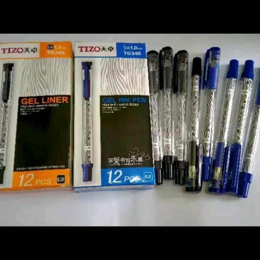 

冬 MCMXCIX 2338 1 Lusin/ 12 Pcs Gel Pen tizo tg 340 1.0mm Pulpen Tizo Tg 340 Pulpen Gel Tizo Gel Ink Pen Tizo Tg-340 ✨11.11✨ ｸ