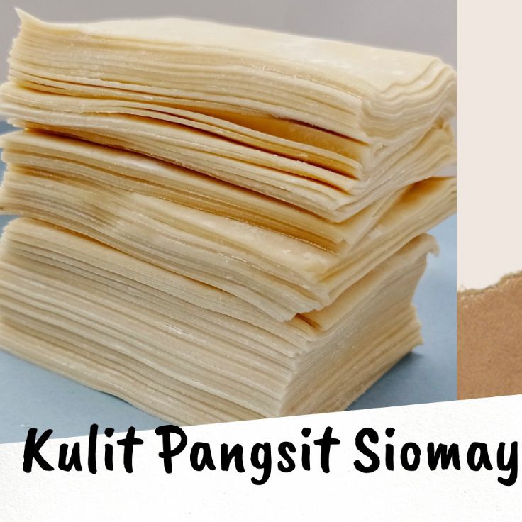 

(COD )NEW_PRODUCT Kulit Pangsit Siomay 500 Gram Isi 70-75 Lembar