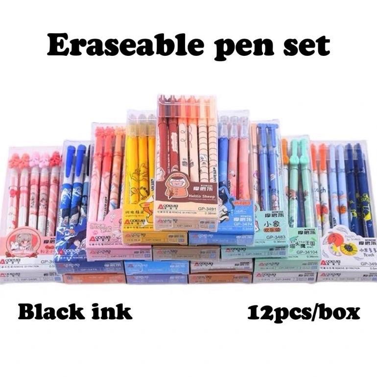 

Terlaris Pena 12 Pcs Bisa Hapus/Pen Gel Hapus/Erasable Pen/Pen Hapus Lucu Fancy