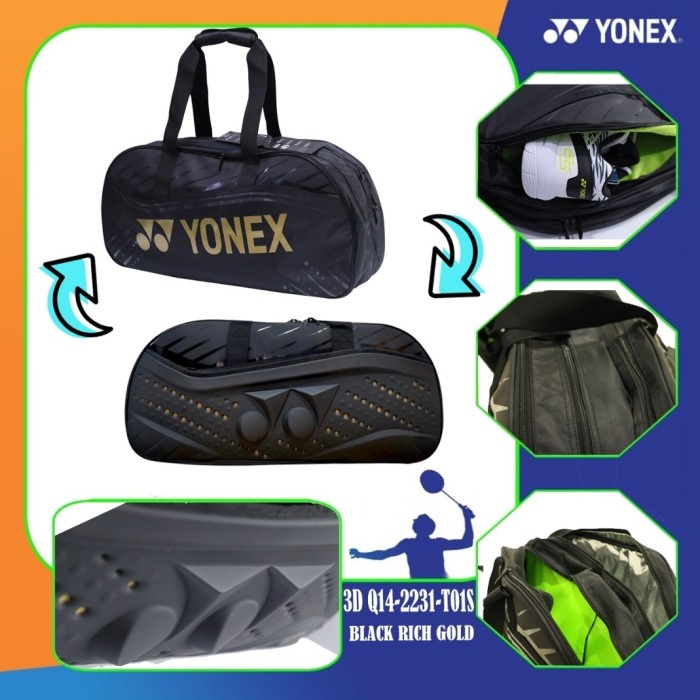 Terlaris Tas Badminton Yonex Tournament 3D 2231 Limited Original