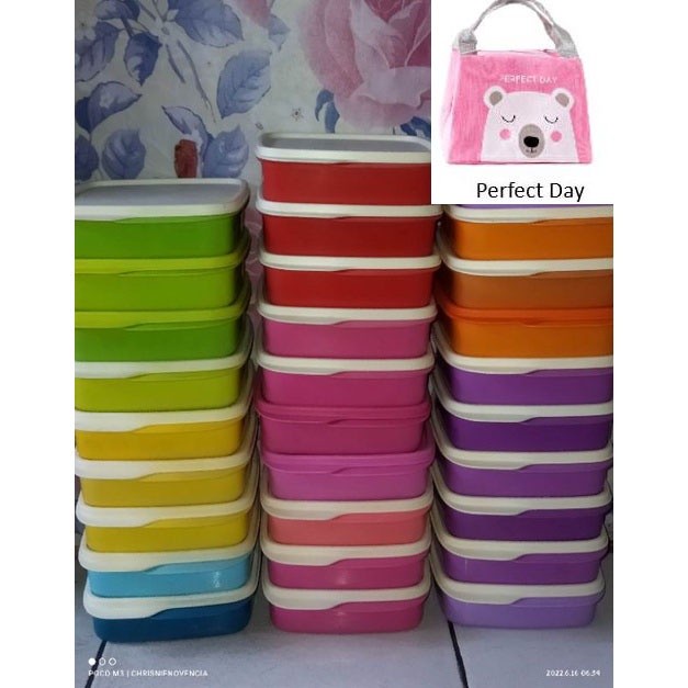 Terlaris Tupperware Paket Bekal Lolly Tup Giant Tumbler Eco Bottle Tas Bekal