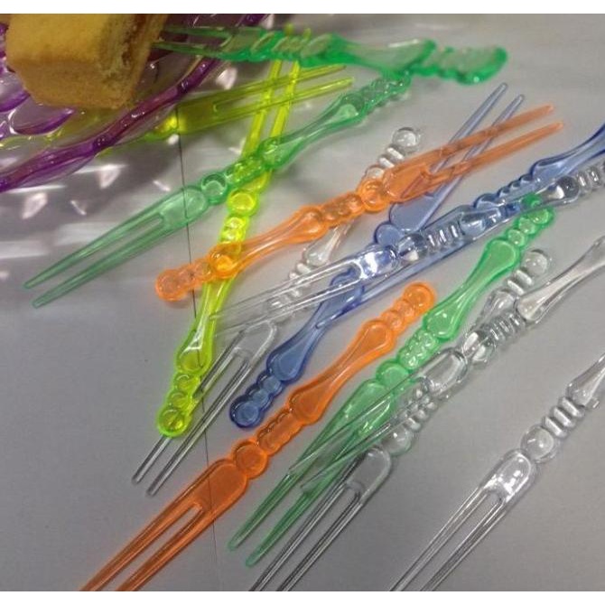 Garpu Kue Crystal / Garpu Kue Mini / Garpu Kue