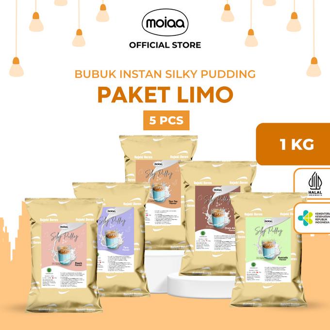 

PAKET HEMAT 8 - Silky Pudding MOIAA 1Kg Isi 5pcs