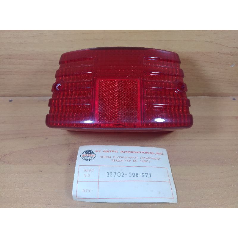 Kaca lampu stop mika lampu stop Honda CG110 N CGN original baru