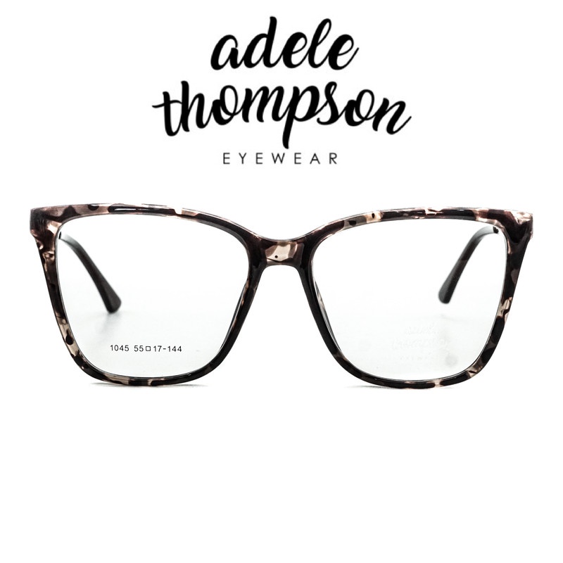 Adele Thompson Kacamata Pria Wanita Premium 1045 C6 Amber