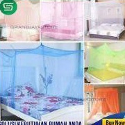 Diskon KELAMBU GANTUNG /KELAMBU KOTAK 180X200/KELAMBU KOTAK 150X200 Dijual