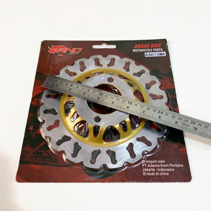 Piringan Disc Cakram Depan Std Variasi Karisma125 Supra X 125 4Lubang