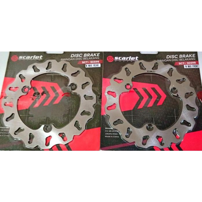 Piringan Nmax Depan & Belakang Satu Set Disk Cakram Nmax Dan Old