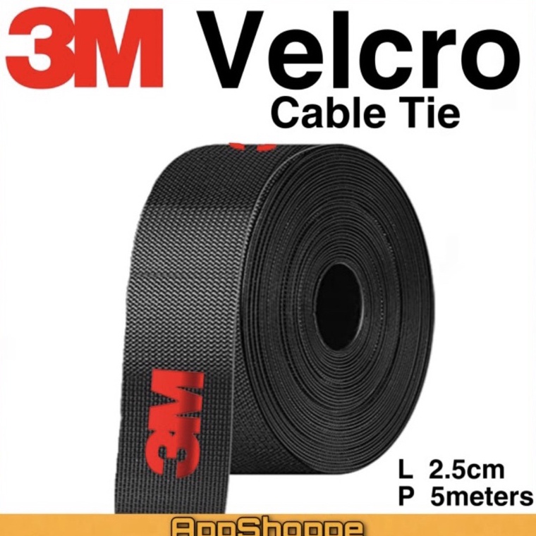 Terlaris 3M VELCRO CABLE TIE Organizer Pengikat Kabel kuat Factory Direct 5m h Produk Terkini ★★★.