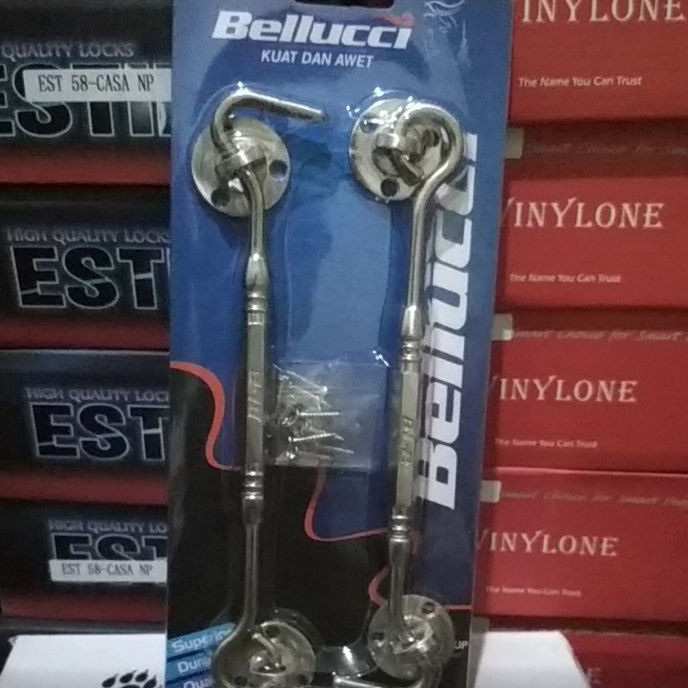 Paling Laris Hak Angin Bellucci 304-8 Hak Angin Bellucci 8" isi 2 pcs