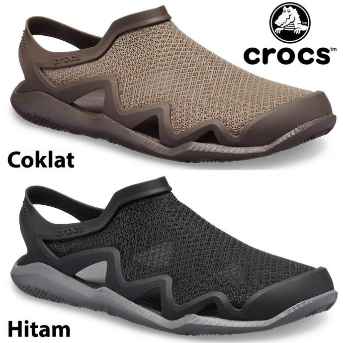 CROCS / CROCS PRIA / SEPATU SANDAL CROCS / CROCS SWIFWATER MESH WAVE