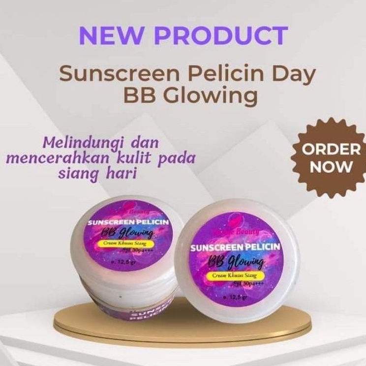 trx Dd2D7 Suncreen pelicin BB Glow Barbie Beauty