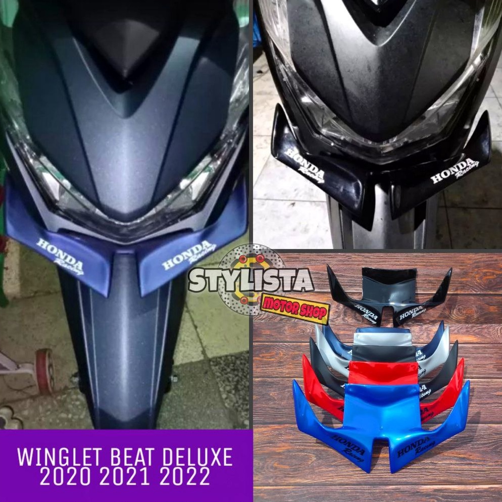 Terbaik.. WINGLET HONDA BEAT STREET 2020 2021 BEAT DELUXE 2020 2021 2022 BEAT FI LED WINGLET BEAT DE