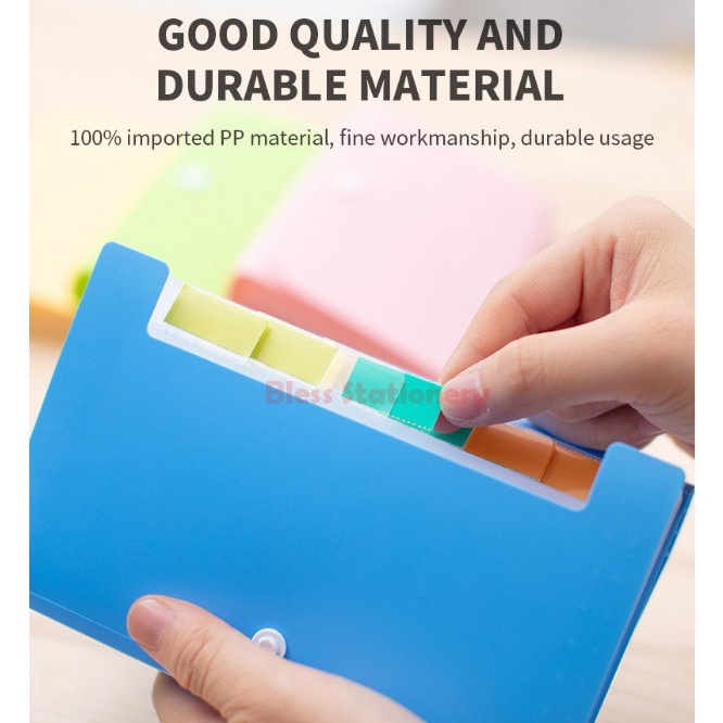 

[WKD94] Deli Dompet plastik A6 map uang map nota map giro Expanding File - E5561 8iqnt