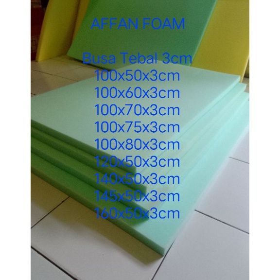Murah.. Busa lembaran dgn ketebalan 3cm